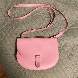 Gap Faux Leather Pink Crossbody Bag